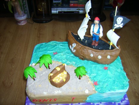 torta Piráti z Karibiku