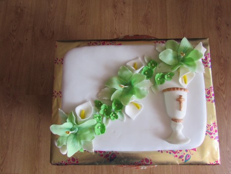 torta na konfirmáciu