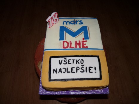 torta cigarety Mars