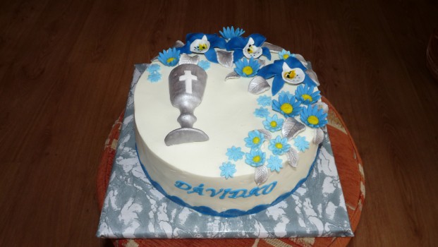 torta na konfirmáciu