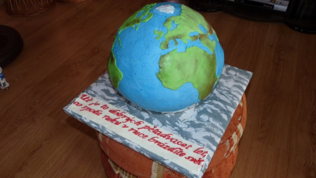 torta zemeguľa
