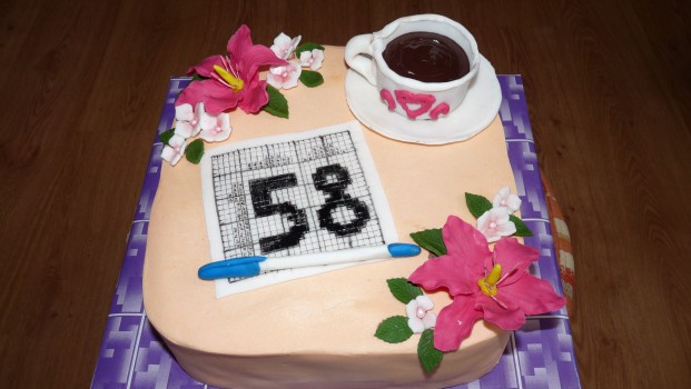 Torta pre krížovkára