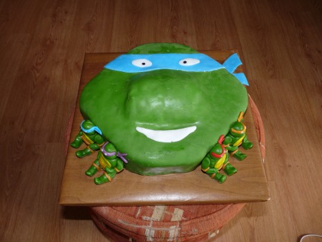 Torta Ninja korytnačky