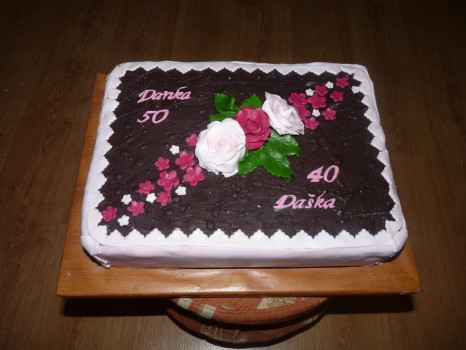 Torta s ružami