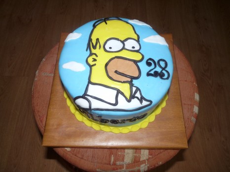 Torta Homer Simpson