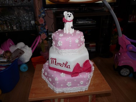 Torta so psíkom