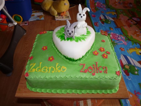 Torta so zajačikmi