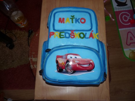 torta školská taška
