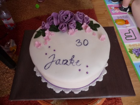Torta fialová