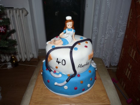 Torta pre zdravotnú sestru