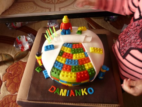 Torta Lego