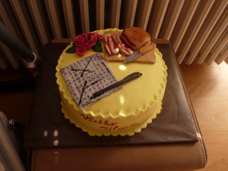 Torta s krížovkami