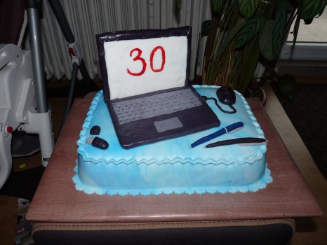 Torta s notebookom