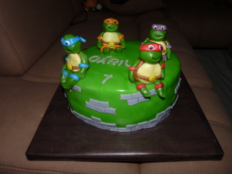 Torta Ninja korytnačky