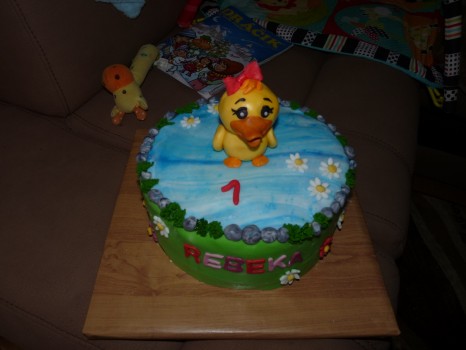 Torta s kačičkou
