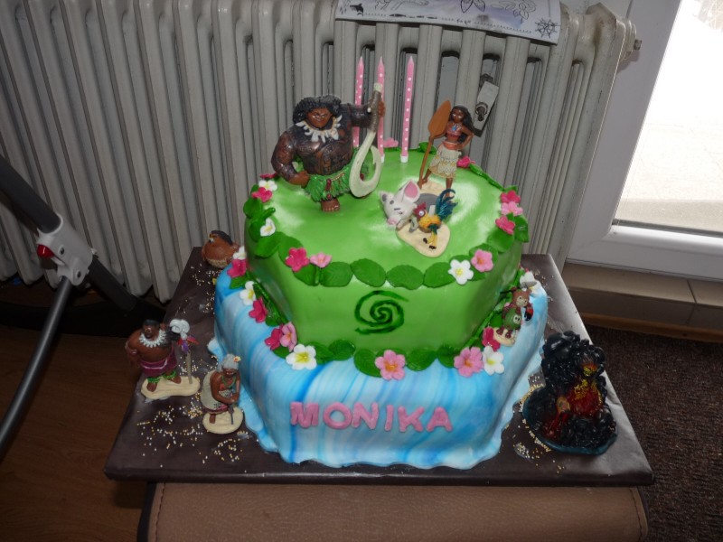 Torta Odvážna Vaiana
