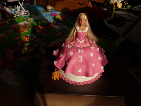 Torta Barbie