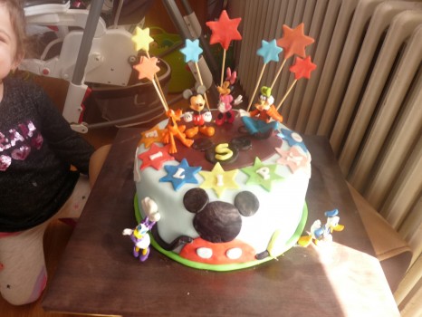 Torta Mickey Mouse a kamaráti