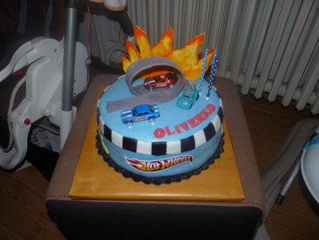 Torta HotWheels