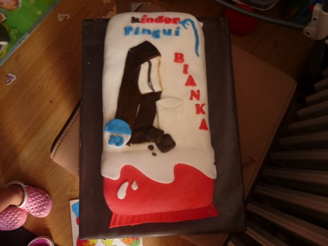 Torta kinder pingu