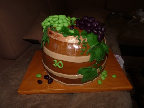 Torta sud vína