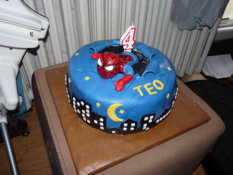 Torta Spiderman