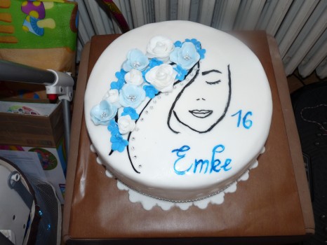 Torta s tvárou