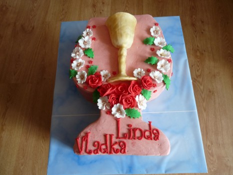 torta na konfirmáciu
