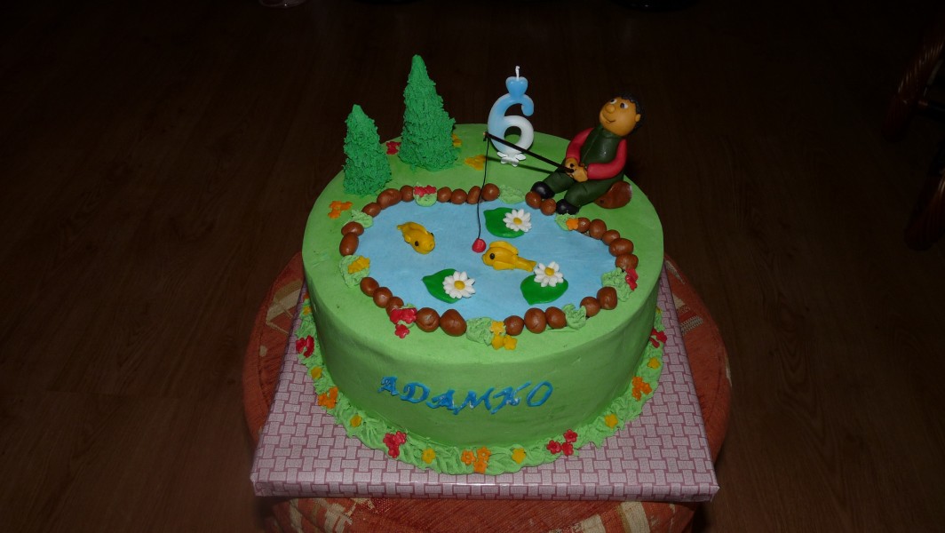 torta s rybárom